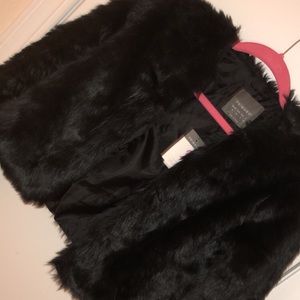 Cropped Fur Jacket